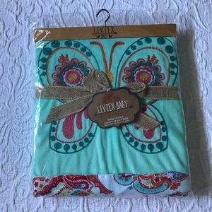 Boho blanket with Butterfly